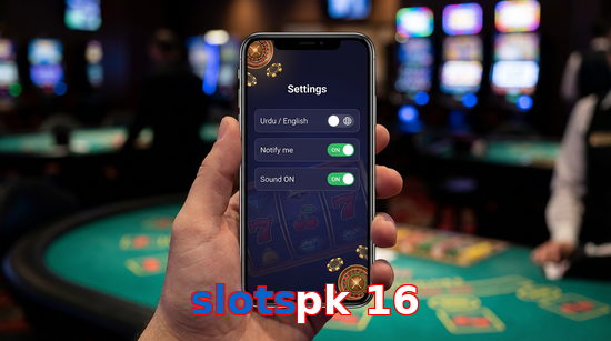 Game list for Slotspk 16 app section