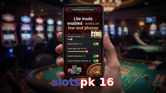 Payment and PKR controls in Slotspk 16