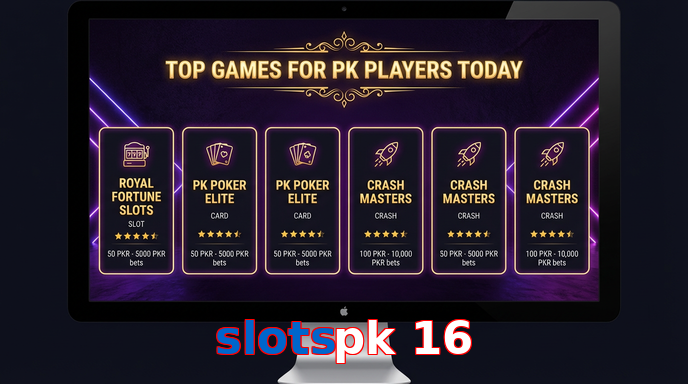 Payment and PKR controls in Slotspk 16
