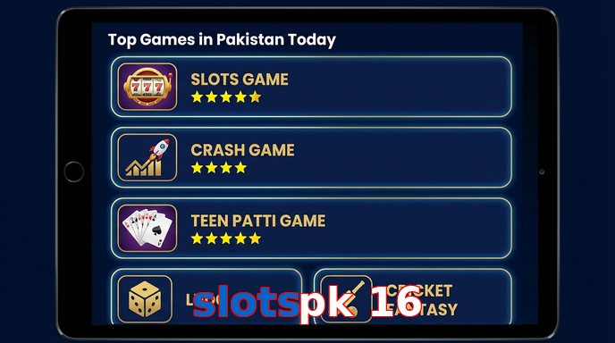 Payment and PKR controls in Slotspk 16